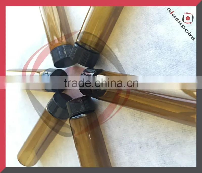 Perfume clear bottle with sprayer, small bottle for perfume sample with sprayer