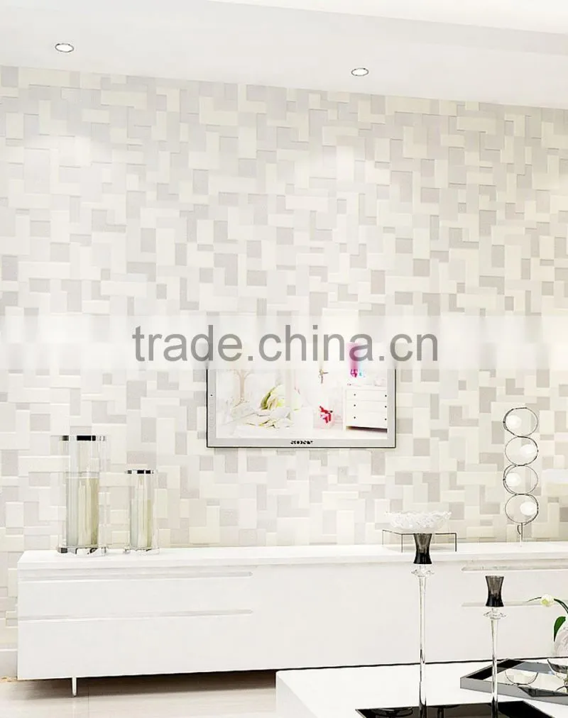 Toprate(TM) Super Large kermesinus 20.86 inches by 254 inches long murals non-woven SILVER WALL PAPER WALLPAPER ROLL