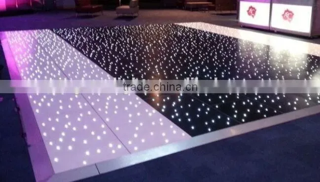 2016 New 50*50cm LED Starlit DMX Used dance floor Wedding Decoration DJ Disco Party Stage Lighting Christmas For Sale