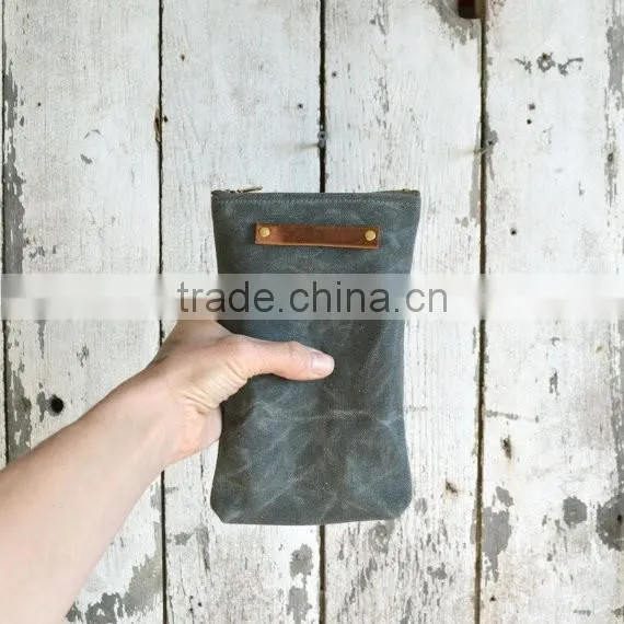 cool wholesale canvas pencil case pouch