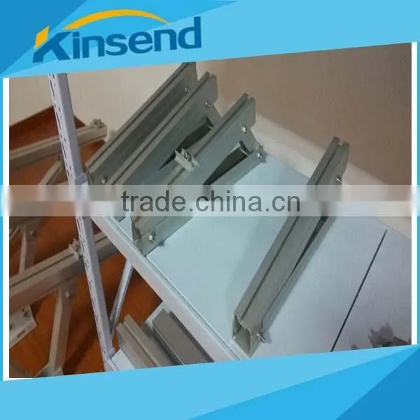 Aluminum solar mounting brackets for ground mounting