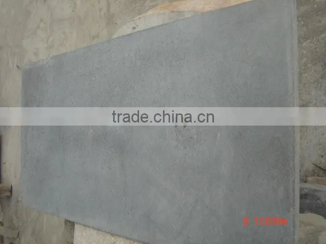 Semi honed basalt steps&tiles