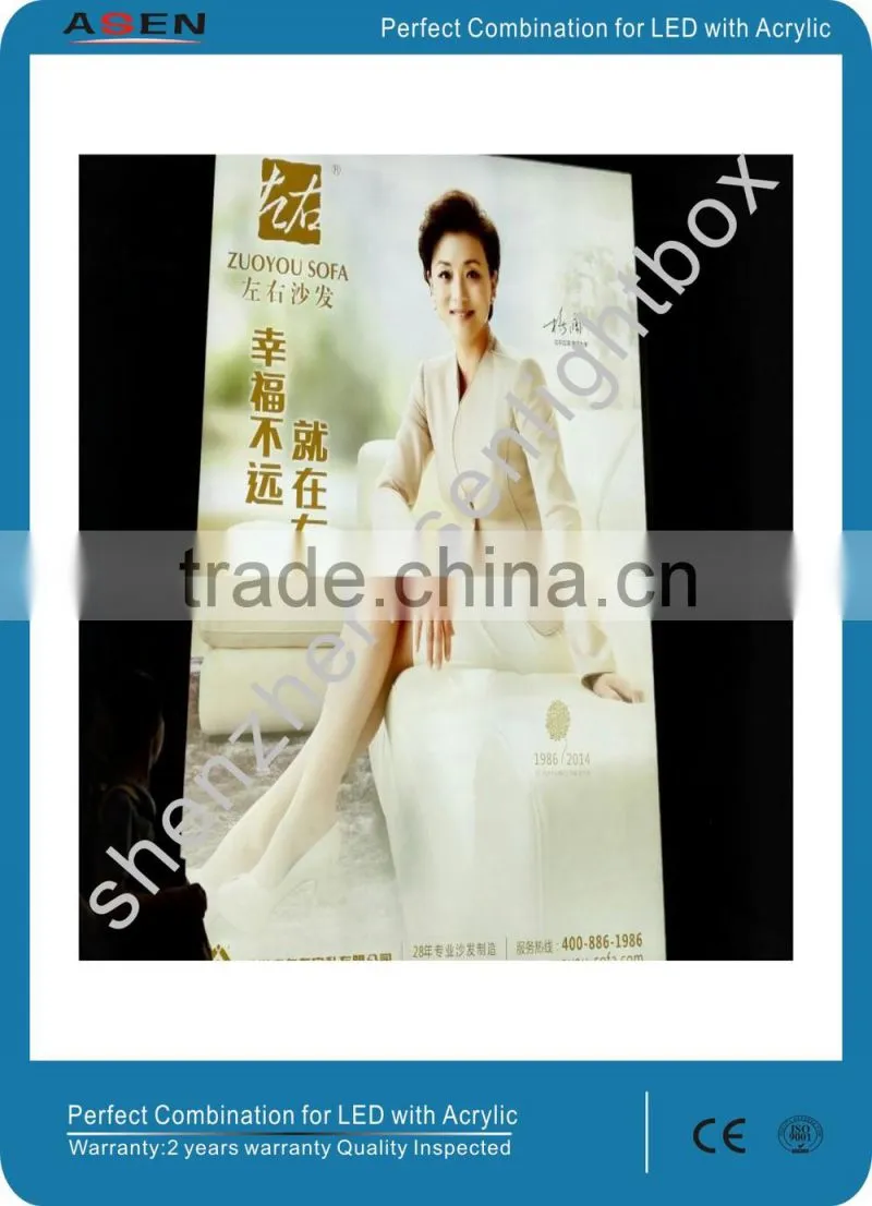 Outdoor Advertising Ultra Thin Fabric Light Box