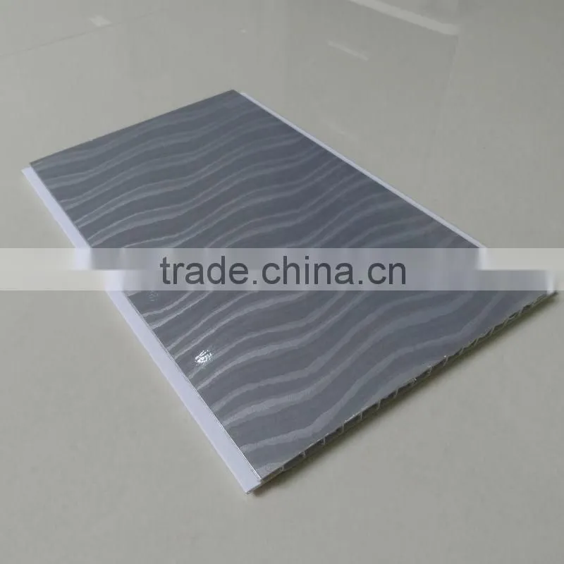 Reflective pvc panel/pvc ciling/pvc wall panel HJ-L3052