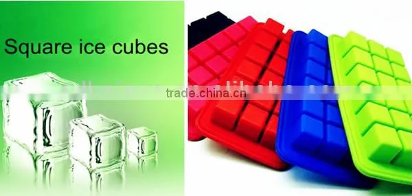 silicone square ice cube tray square ice cube maker