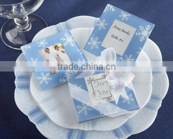 glass coasters with photo inserts,any patterns available