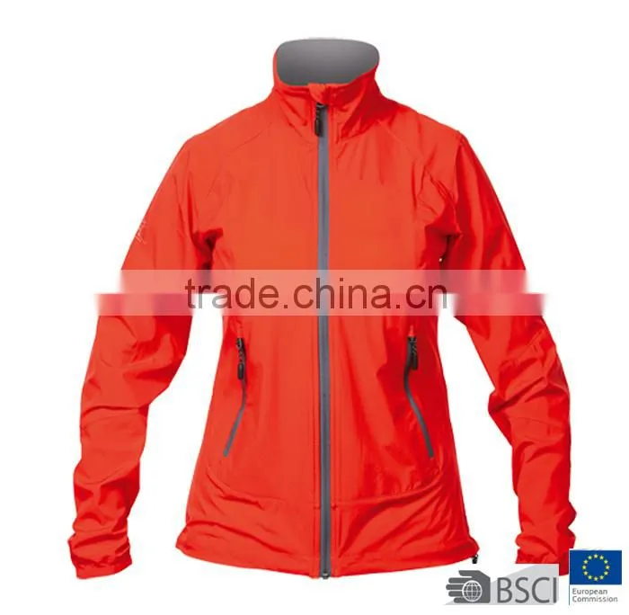 Womens color contrast 3 Layers Bonded Waterproof Softshell Jacket