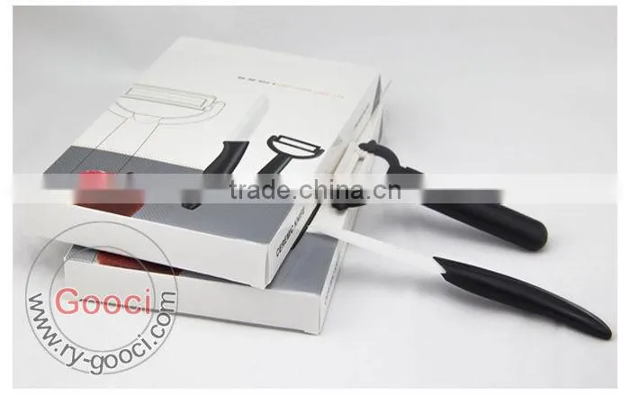 2PCS Set 3"+Peeler Kitchen Ceramic Knife Set Ultra Sharp Knife