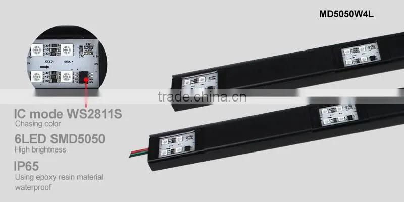 LED module track light for door and window