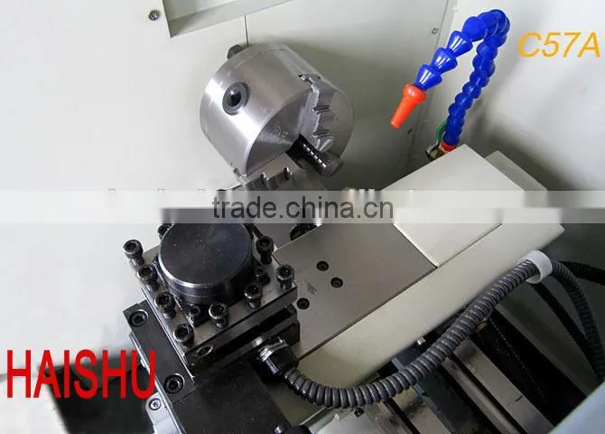 2015 , new product mini CNC lathe , cnc min lathe machine with low price C57A
