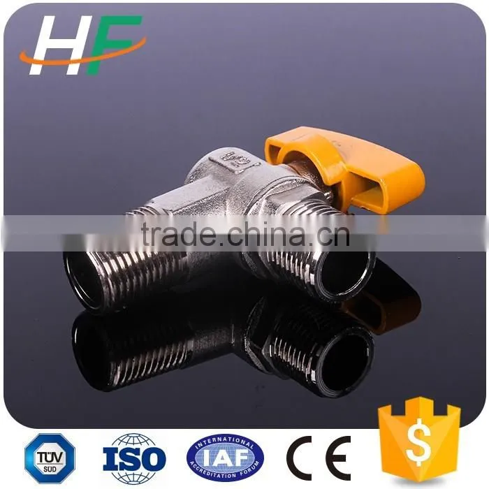 Alibaba express male thread gas valve types full flow with brass gas valve