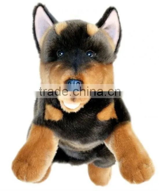 Grey koala plush body puppet