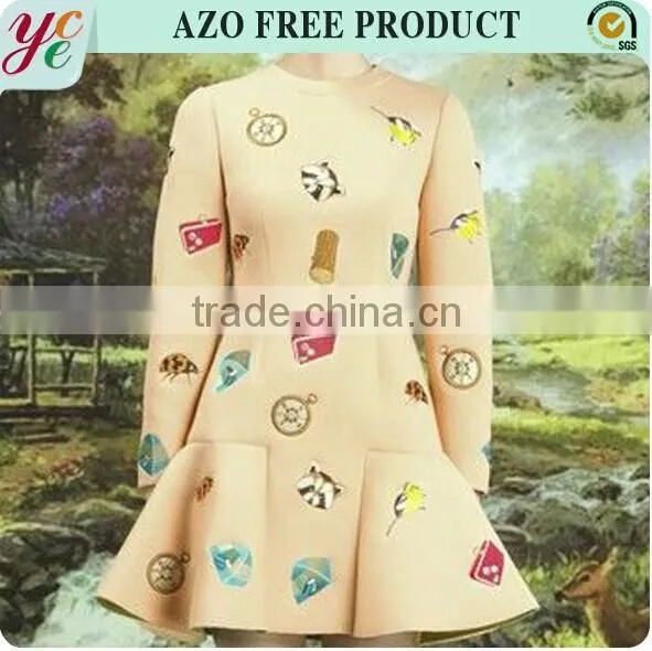 Classical design polyester mexican print fabric