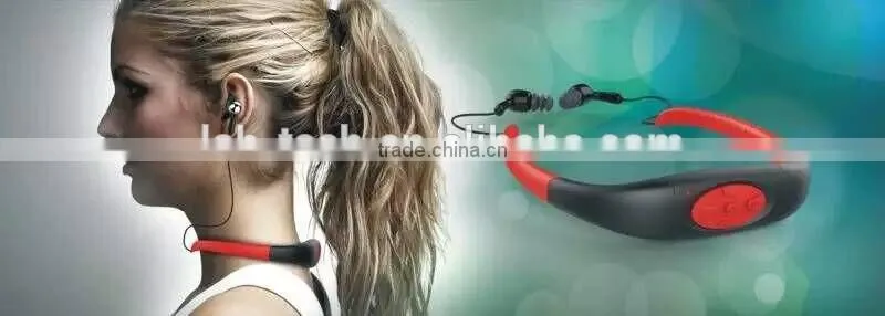 100% waterproof Headset bluetooth waterpoof sport bluetooth wireless headphones ,Waterproof wireless headset
