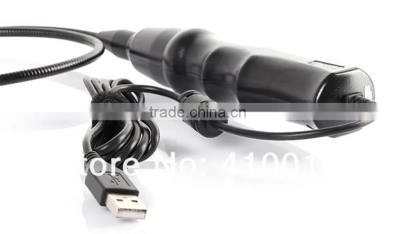 Endoscope Pipe Inspection Camera 2M USB 6 LEDS flexible IP67 waterproof Camera