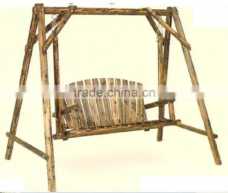 LEAFFY-Wooden Swing - Patio Furniture