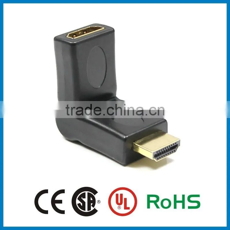 APBG HDMI Female to HDMI Male 180 degree Connector