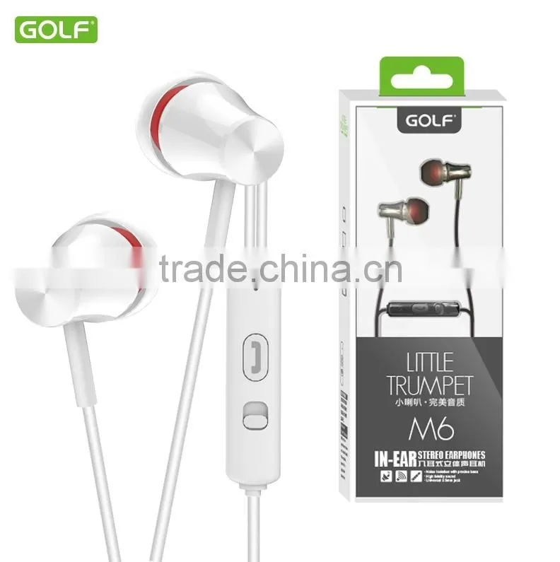 Unique New Black White hot selling good quality Audio stereo in ear earphone