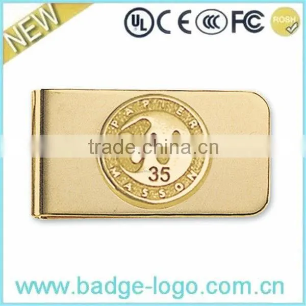 custom SS bussiness card holder money clip