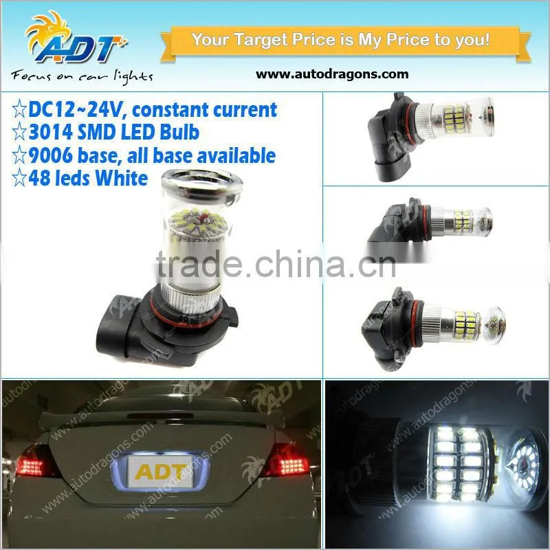 High Brightness HB3 9005 HB4 9006 Car LED Bulb 3014 SMD Led Fog Light Headlight