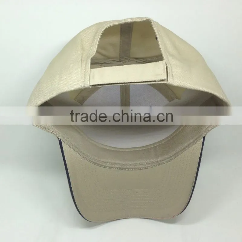Wholesale Adult size 100% cotton snapback caps and OEM servise baseball caps
