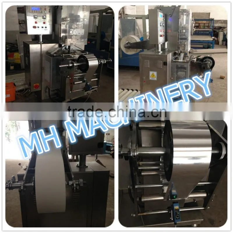 MH-150SJ Full Auto Vertical Type Four Sides Sealing Wet Wipe Machine