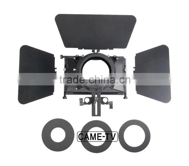 L-M3 DSLR Mattebox 15mm Rod Adapter with Flag