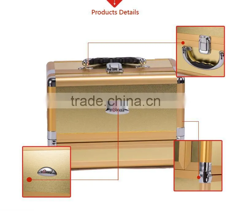 High Quality Lovely Aluminum Beauty Pretty Suitcase