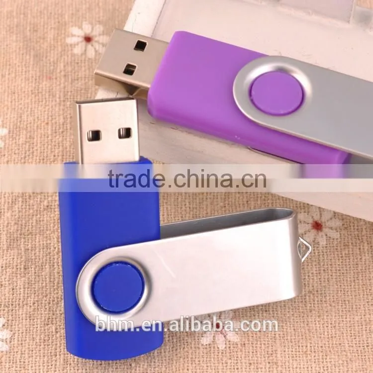 Hot sale metal usb flash memory drive with free logo custom