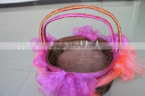 OEM/ODM welcome wicker basket gift basket