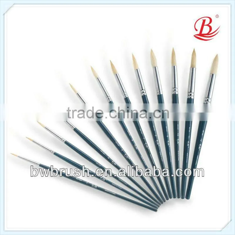 Goat Hair Wood Handle Artist Brush,Watercolor brush