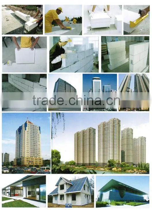 Good quality Cheapest full automatic aac block machines