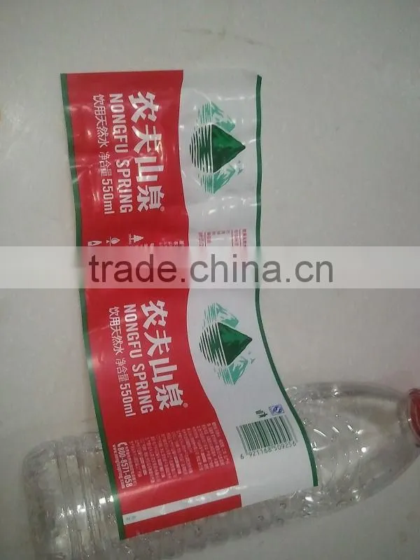 SHRINK LABELLING SLEEVES