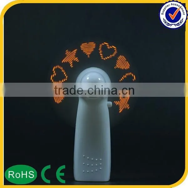 led message fan/led hand fan