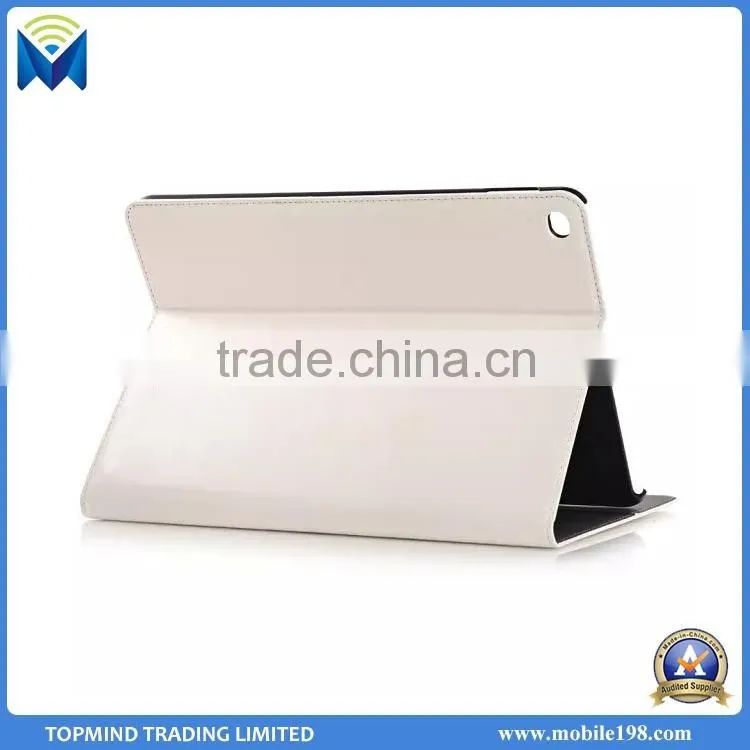 High Quality Leather Flip Cover Case for iPad Air 2 with Card Slot