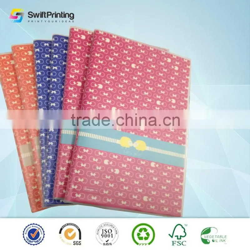 Quality best sell best quality kids notebook printing