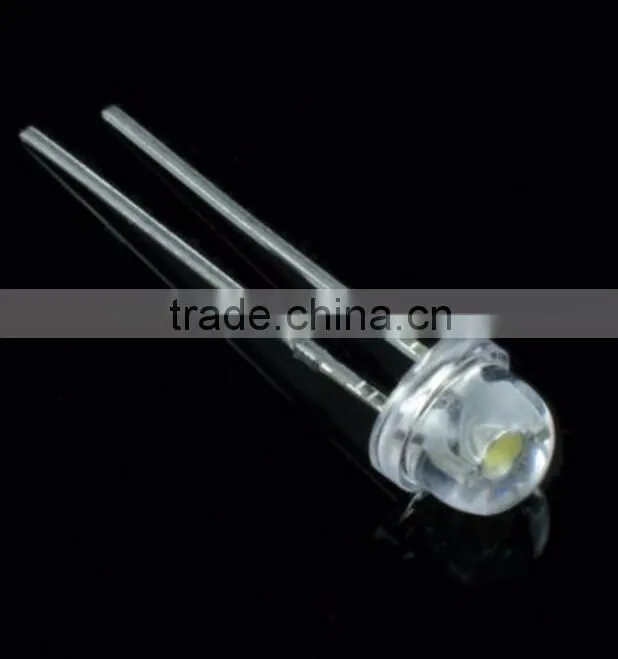 wholesale 4.8mm 5mm straw hat led electronic components