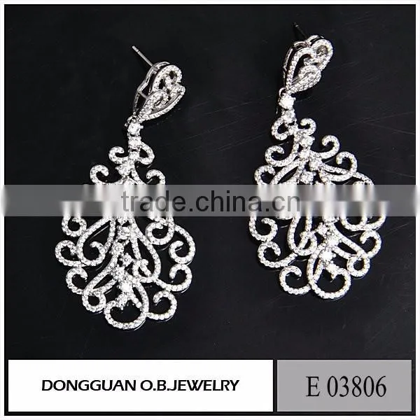 2016 The newest Wholesale stud earrings,MATT finished jewelry earring