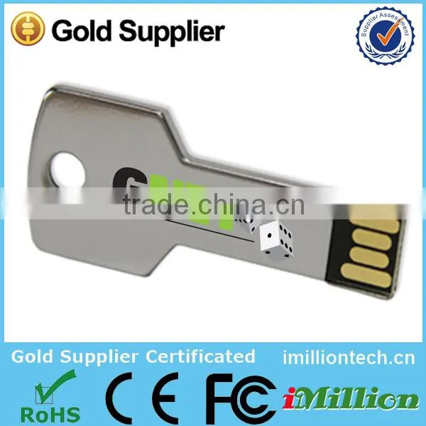 64gb Usb Flash Drive 64gb Metal Black Key Flash Memory Stick Pen Drive Storage Thumb U Disk USB 2.0 Usb Flash Drive