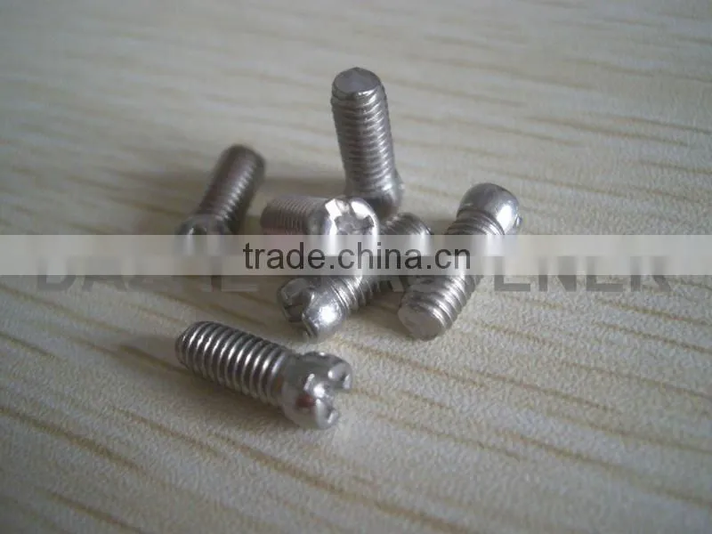 off high quality chess head cross recess soloted machine screw SUS304
