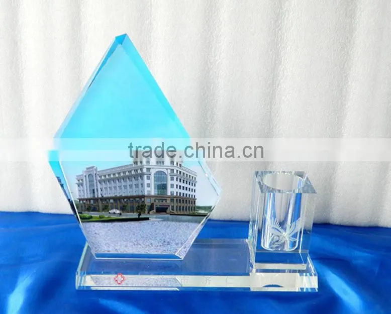 Morden clear crystal office set