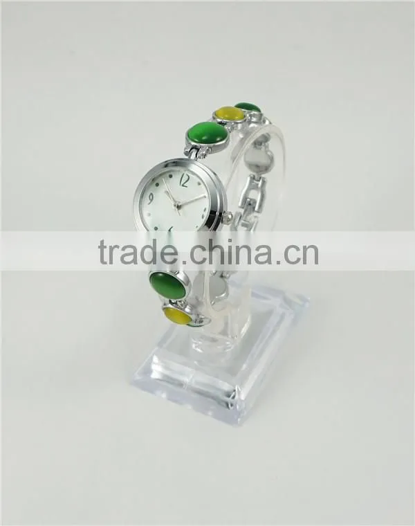 stylish lovely stone strap design for women japan Quartz ladies wrist watch