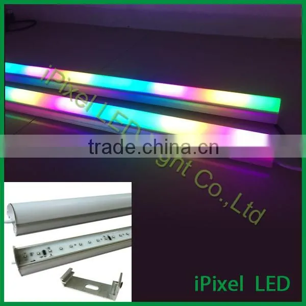 DMX led strip with 5050 LED chip,addressable rgb led strip,waterproof black strip light