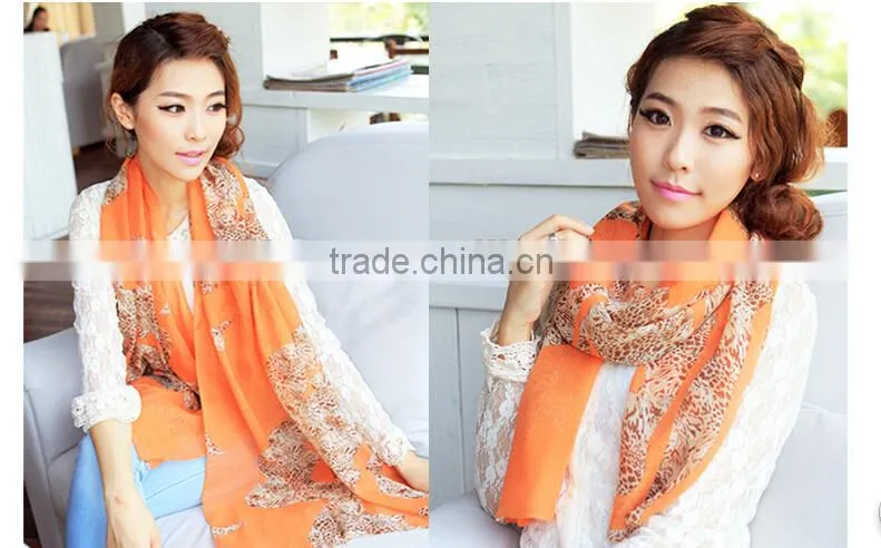 Hotsale fashion print scarf,cheap wholesale printing scarf,custom made scarf