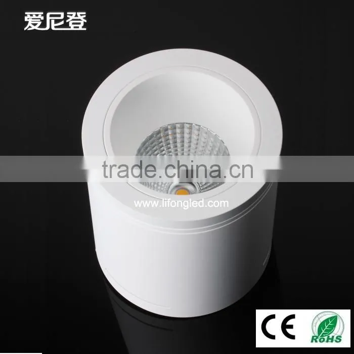 High quality 720lm 9W LED COB LED Surface Mounted Downlight 2.5 inch led cob