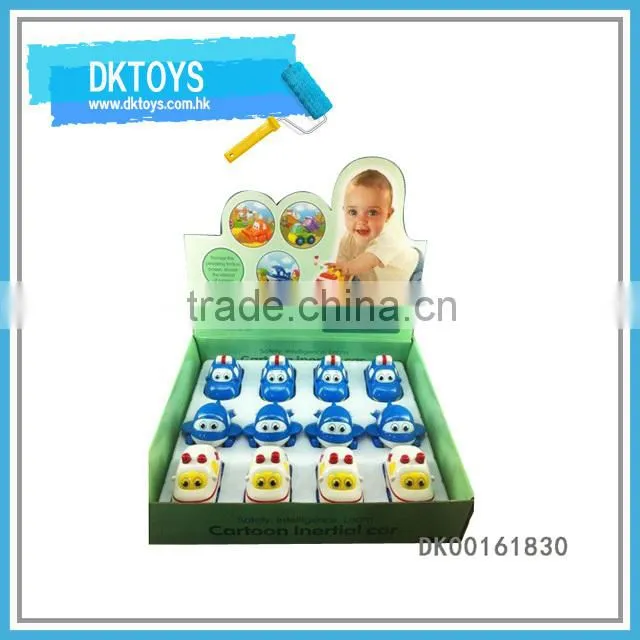 Non-toxic Plastic Police Toy Car Fashion Model Friction Car