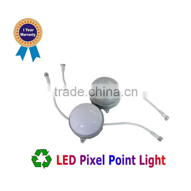 12v 5050 30mm 3leds pixel waterproof rgb smd led point light