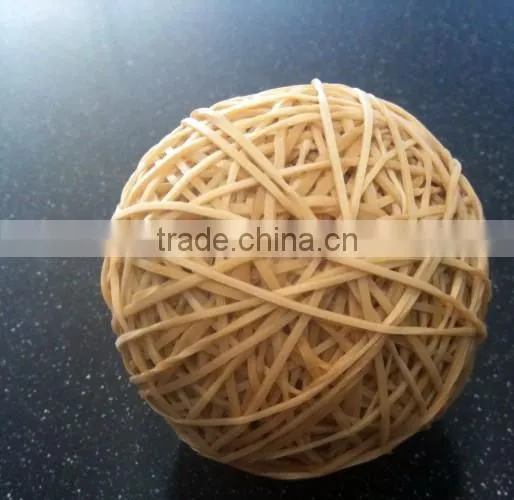 High Quality Clear Silicone Rubber Band Ball, Mini Rubber Ball