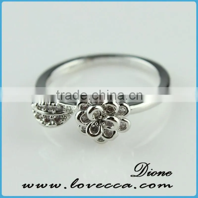 2015 fashion jewelry ring!latest weddingring design!micro pave diamond setting ring-wedding silver ring wholesale jewerly