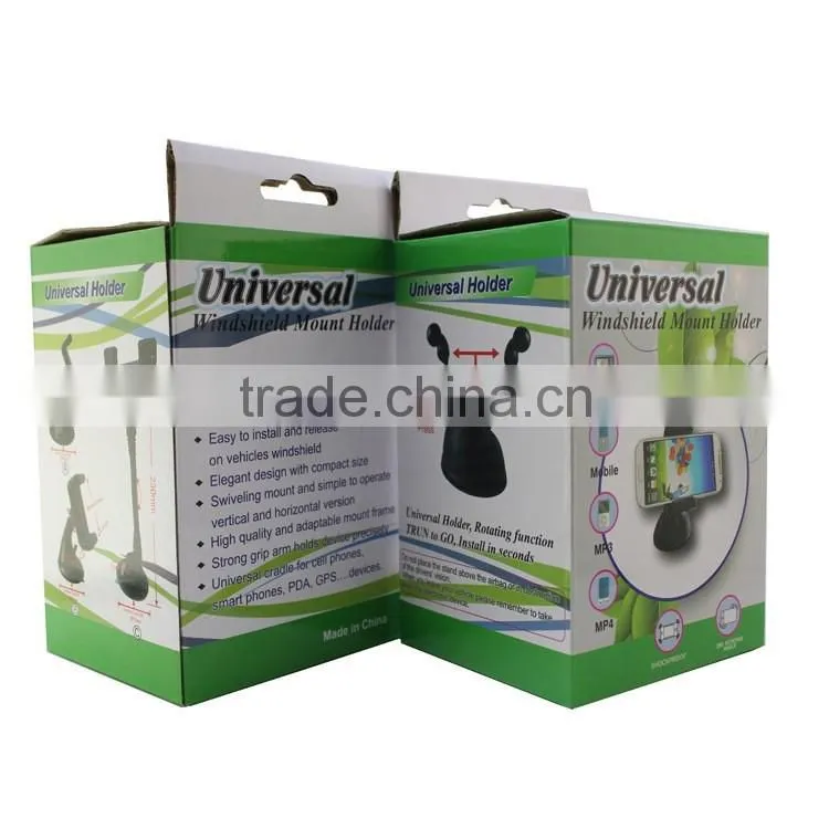 Universal windshield car mount phone holder cell phone stand car mobile phone cradles top quality easy mount and operate